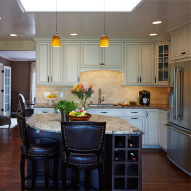 Transitional Los Altos Kitchen