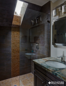 Industrial Chic Los Gatos Bathroom Design